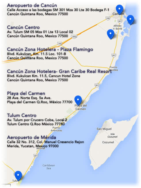 Mapa Locaciones